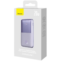 Baseus PPBD040105 Bipow Pro 10000mAh lila power bank