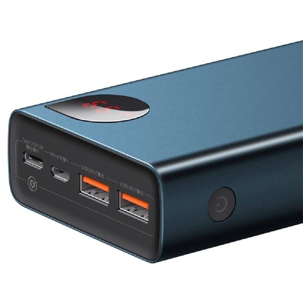 Baseus PPIMDA-D03 Adaman Metal 20000mAh kék power bank