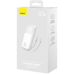 Baseus PPMD020002 Comet 10000mAh 22,5W fehér power bank