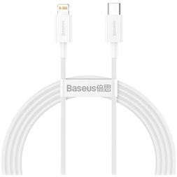 Baseus Superior Series PD 20W 1,5m USB-C - Lightning fehér kábel