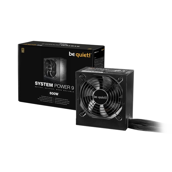 Be Quiet! System Power 9 600W ATX tápegység