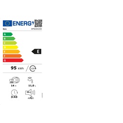 Beko DFN-26420 X mosogatógép