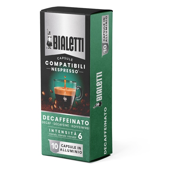 Bialetti Decaffeinato Nespresso kompatibilis koffeinmentes 10 db kávékapszula