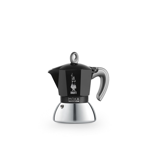 Bialetti Moka 6932 Induction fekete 2 személyes indukciós kotyogós kávéfőző