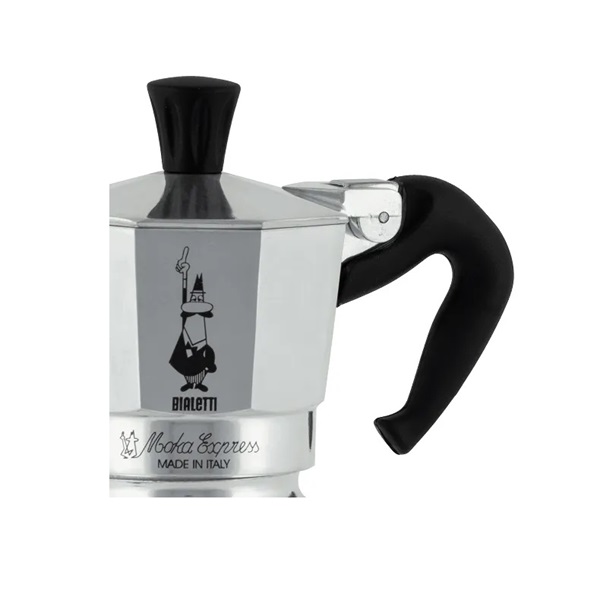 Bialetti Moka Express ezüst 3 személyes kotyogós kávéfőző