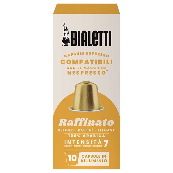 Bialetti Nespresso kompatibilis RAFFINATO 10db kávékapszula