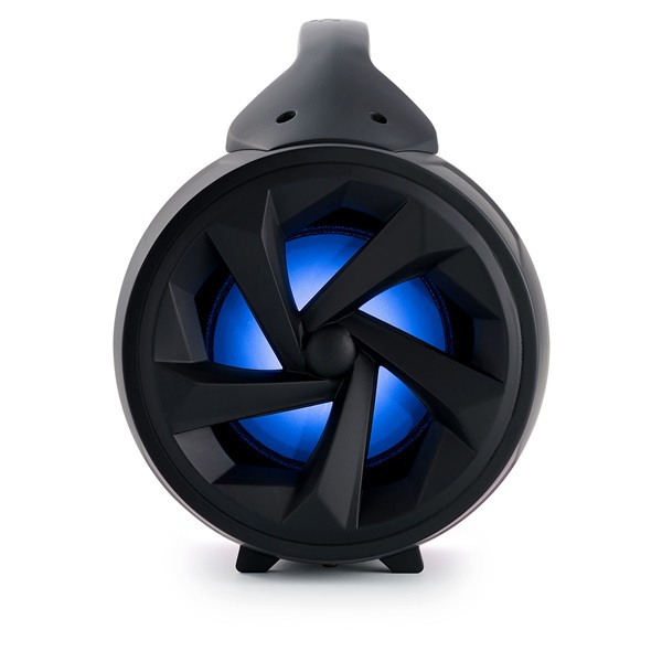 BigBen 2809249 Party Lite vezeték nélküli világító fekete Bluetooth hangszóró mikrofonnal