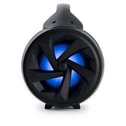 BigBen 2809249 Party Lite vezeték nélküli világító fekete Bluetooth hangszóró mikrofonnal