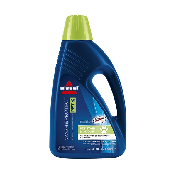 Bissell Wash&Protect 1,5l háziállat foltok és szagok elleni tisztítószer