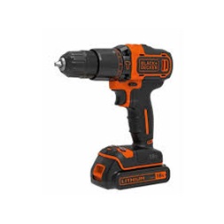 Black&Decker BDCDC18K-QW kofferban 18V 1.5Ah Li-Ion akkus fúrócsavarozó