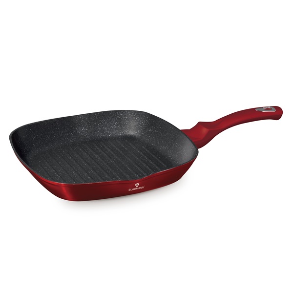 Blaumann BL-3982 Burgundy Collection 28 cm grill serpenyő