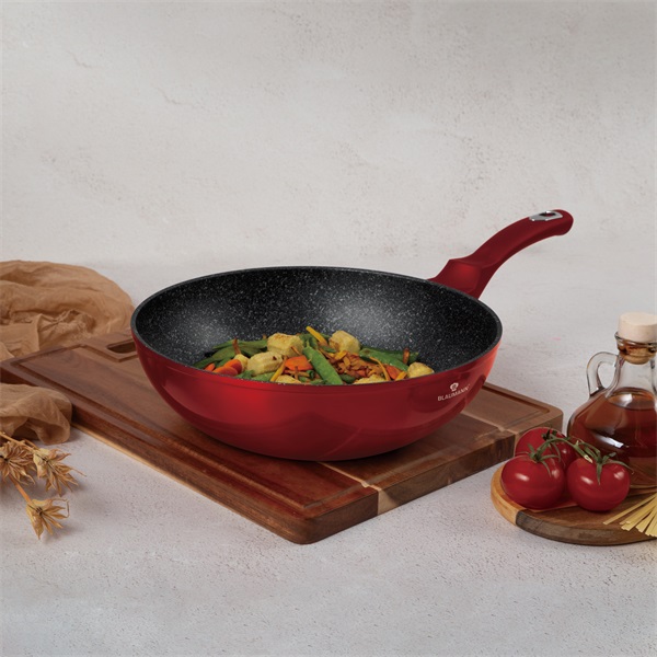 Blaumann BL-3983 Burgundy Collection 28 cm wok