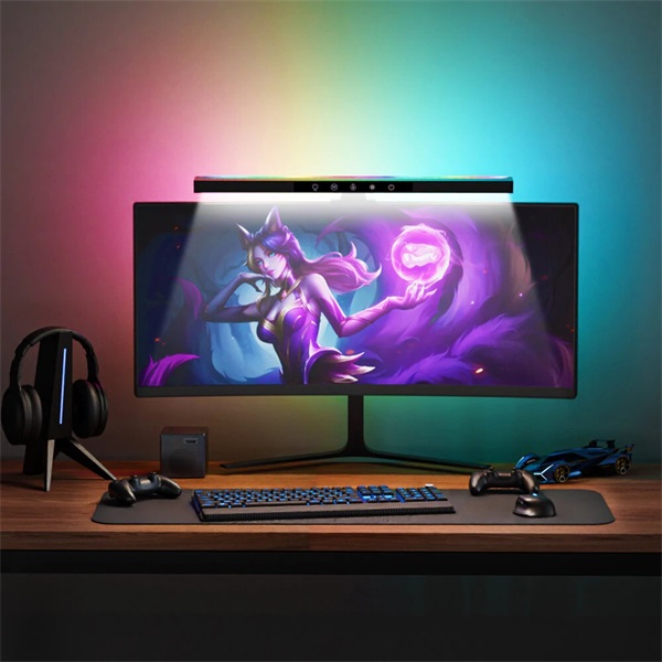 BlitzWolf BW-CML2 Pro RGB fekete monitorlámpa