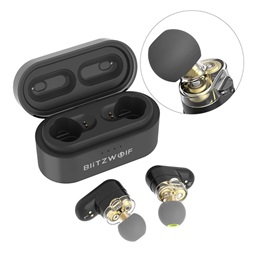 BlitzWolf BW-FYE7 True Wireless Bluetooth fekete fülhallgató