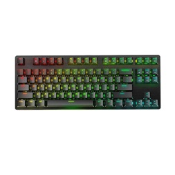 BlitzWolf BW-KB2 Black-Blue RGB fekete mechanikus (blue switch) gamer billentyűzet, angol