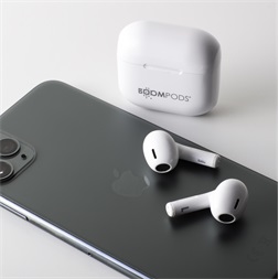 Boompods Compact Buds True Wireless Bluetooth fehér fülhallgató