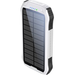 Boompods Neutron Solar fehér 10 000 mAh napelemes powerbank