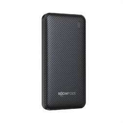 Boompods Obi fekete 10 000 mAh powerbank