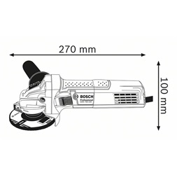 Bosch 0601394000 GWS 750 Professional 115mm sarokcsiszoló