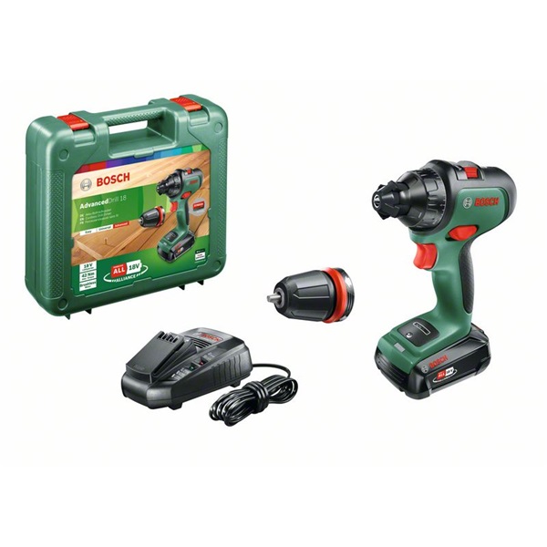 Bosch 06039B5005 AdvancedDrill 18 1x2,5Ah akkus fúró-csavarozó