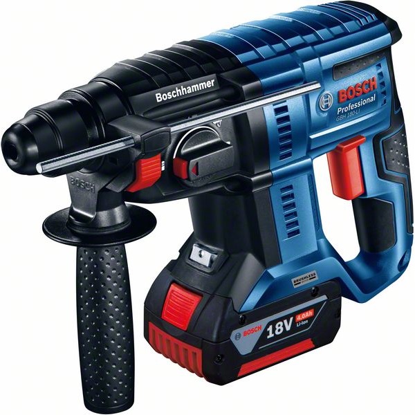 Bosch 0611911121 GBH 180-Li Professional 2x4,0Ah kofferben akkus fúrókalapács