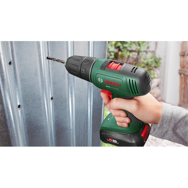 Bosch EasyDrill 18V-40 2x1,5Ah + AL18V-20 akkumulátoros fúró-csavarozó