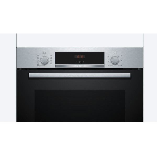 Bosch HBA534ES3 inox/fekete beépíthető sütő