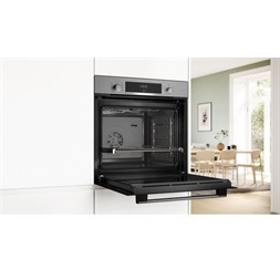 Bosch HBA534ES3 inox/fekete beépíthető sütő