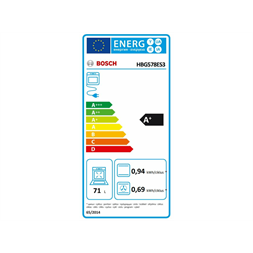 Bosch HBG578ES3 inox beépíthető sütő