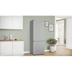 Bosch KGN492LDF inox alulfagyasztós hűtőszekrény