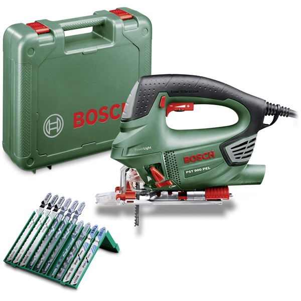 Bosch PST 900 PEL szúrófűrész, dekopírfűrész + 10 db fűrészlap