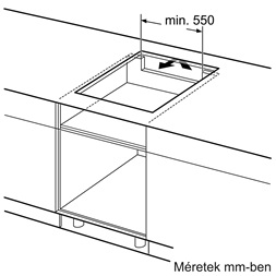 Bosch PUE611BB1E beépíthető indukciós főzőlap