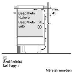 Bosch PUG611AA5E beépíthető indukciós főzőlap