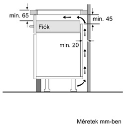 Bosch PUG611AA5E beépíthető indukciós főzőlap