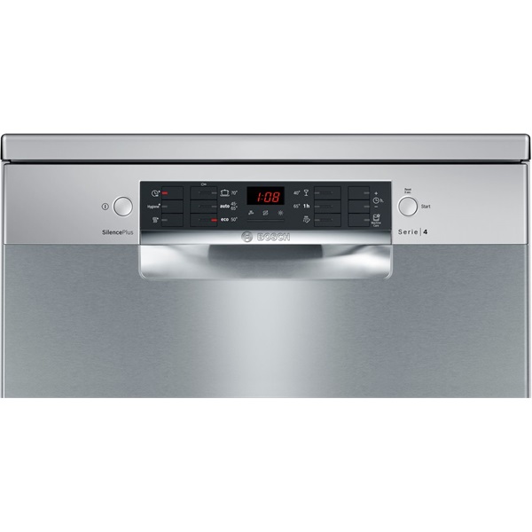 Bosch SMS46KI01E inox 13 terítékes mosogatógép