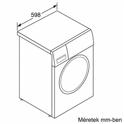 Bosch WAN28163BY elöltöltős mosógép