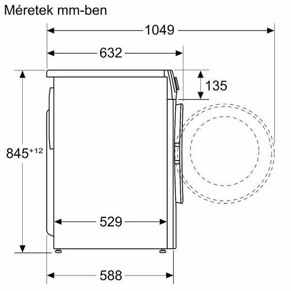 Bosch WGG242Z3BY 9 kg elöltöltős mosógép