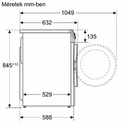 Bosch WGG242Z3BY 9 kg elöltöltős mosógép