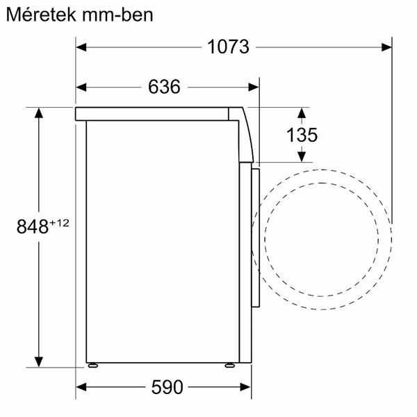 Bosch WGG244Z3BY 9 kg elöltöltős mosógép