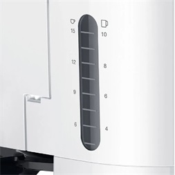 Braun KF1100GR fehér 10 személyes filteres kávéfőző