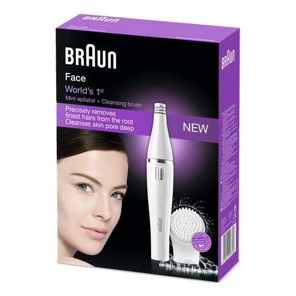 Braun SE810 arcepilátor és arctisztító