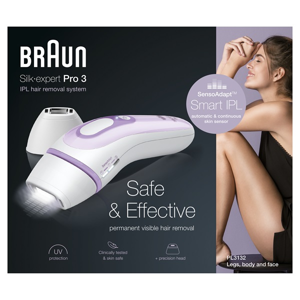 Braun Silk-expert Pro 3 PL3132 IPL villanófényes szőrtelenítő