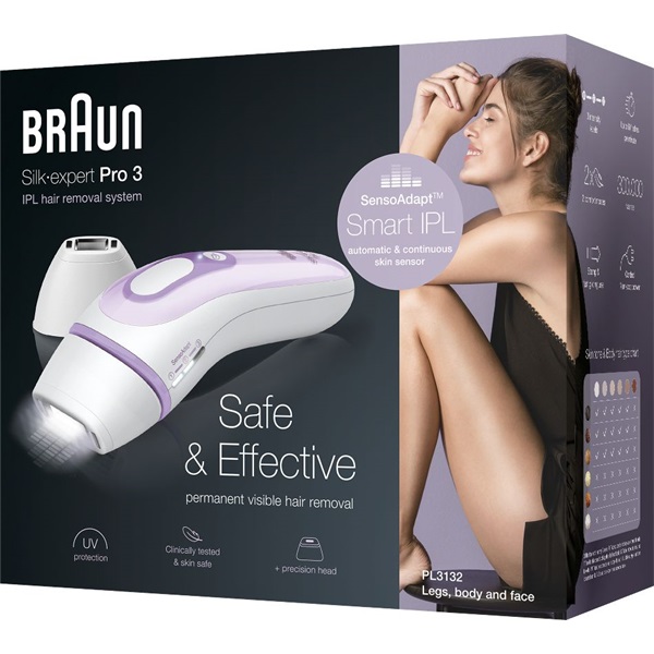 Braun SILK-EXPERT IPL PL3132 villanófényes szőrtelenítő