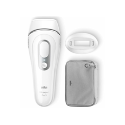 Braun Silk-expert IPL PL3020 fehér-ezüst villanófényes szőrtelenítő