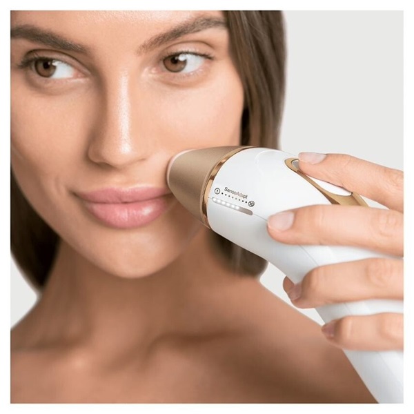 Braun Silk-expert IPL PL5054 fehér-arany villanófényes szőrtelenítő