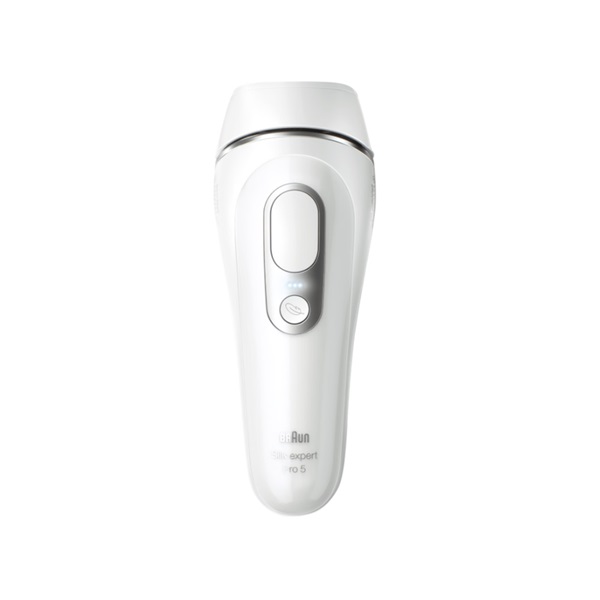 Braun Silk-expert IPL PL5145 fehér-ezüst villanófényes szőrtelenítő