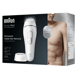 Braun Silk-expert IPL PL5145 fehér-ezüst villanófényes szőrtelenítő