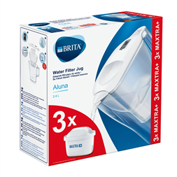 Brita 1040564 Aluna 3db Maxtra szűrővel 2,4l vízszűrő kancsó szett