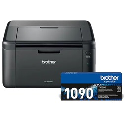 Brother HL1222WEYJ1 + TN1090 Mono lézernyomtató és 1.500 oldalas kapacitású fekete toner bundle