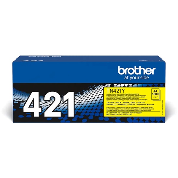 Brother TN421Y 1800 oldalas sárga toner